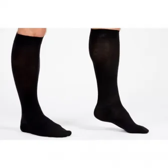 Ciorapi Compresivi pana la genuchi 140 deni 18-22 MmHg (Negri) XL, Varilegs