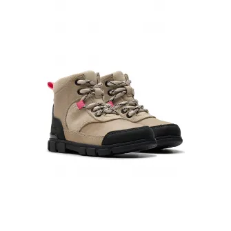 Clarks, Ghete de piele intoarsa Evyn, Alb fildes, Negru, Maro nisip, 20 EU