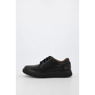Clarks, Pantofi casual de piele Un Abode Ease, Negru, 7
