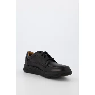 Clarks, Pantofi casual de piele Un Abode Ease, Negru, 7