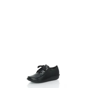 Clarks, Pantofi de piele Funny Dream, Negru, 5.5
