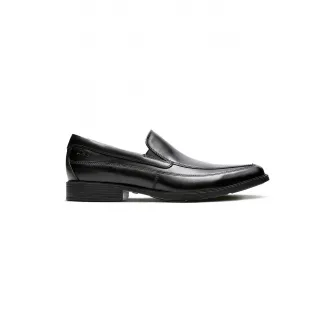 Clarks, Pantofi loafer de piele Tilden, Negru, 8