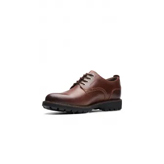 Clarks, Pantofi Oxford de piele, Maro cognac, 6.5