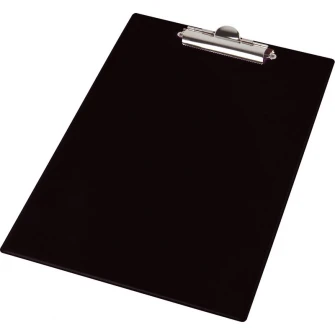 Clipboard simplu, 2buc/set, Negru
