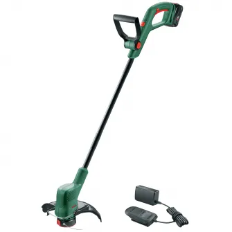 Coasa/trimer pentru tuns gazon/iarba pe acumulator Bosch EasyGrassCut 18-230,18 V,diametru taiere 23 cm,include acumulator 18 V 2 Ah + incarcator