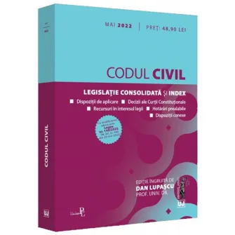 Codul civil: mai 2022, Lupascu Dan