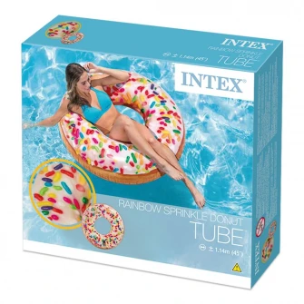 Colac Intex Rainbow Sprinkle Donut 1.14m