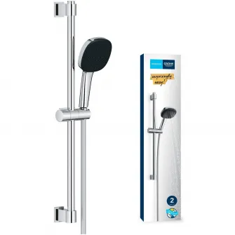 Coloana dus Grohe Vitalio Comfort 110 26928001, universala, 600 mm, para 110 mm, 2 functii, crom