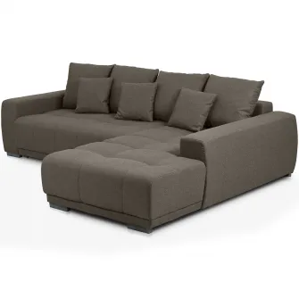 Coltar extensibil Kring Sky, 204x280 cm, montaj dreapta, culoare antracit