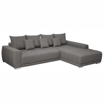 Coltar extensibil Kring Sky, 204x280 cm, suprafata dormit 230x130, montaj dreapta, culoare cappuccino