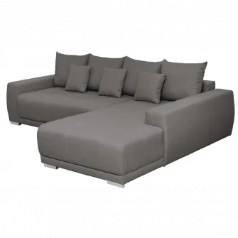 Coltar extensibil Kring Sky, 204x280 cm, suprafata dormit 230x130, montaj dreapta, culoare cappuccino