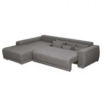 Coltar extensibil Kring Sky, 204x280 cm, suprafata dormit 230x130, montaj stanga, culoare cappuccino