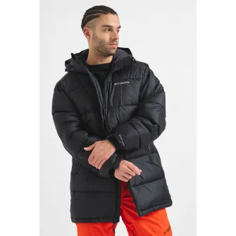 Columbia, Geaca cu gluga si aspect matlasat Pike Lake, Negru stins, XL