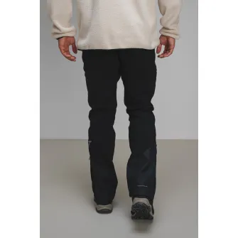 Columbia, Pantaloni cu talie ajustabila, pentru drumetii Omni-Heat Infinity Softshell, Negru stins, W38-L32
