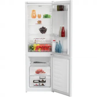 Combina frigorifica Arctic AK54270M40W, 262 L, Garden Fresh, Eco LED, Clasa E, H 170.8 cm, L 54 cm, Alb