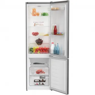Combina frigorifica Arctic AK54305M40S, 291 l, Clasa E, Garden Fresh, Mix Zone, H 181.3 cm, Argintiu