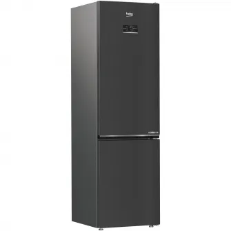 Combina frigorifica Beko B5RCNA405ZXBR, 355 l, No Frost, HarvestFresh, BioCycle, Everfresh+, AeroFlow, Clasa D, H 203.5 cm, Dark Inox