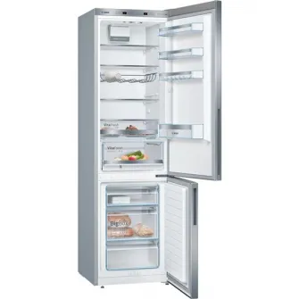 Combina frigorifica Bosch KGE39ALCA, 343 l, Low Frost, VitaFresh, Clasa C, H 201 cm, Argintiu