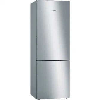 Combina frigorifica Bosch KGE49AICA, 419 l, Low Frost, VitaFresh, Clasa C, H 201 cm, Inox antiamprenta