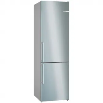 Combina frigorifica Bosch KGN39VIBT, 363 l, NoFrost, PerfecFit, Raft sticle, Clasa B, H 203 cm, Inox AntiAmprenta