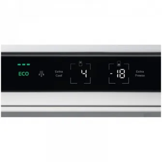 Combina frigorifica incorporabila AEG NSC7P751DS, 376 l, No Frost, WiFi, Ventilator interior, Usi reversibile, Control electronic, Clasa D, H 189 cm