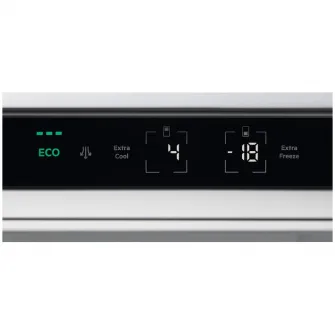 Combina frigorifica incorporabila AEG TSC8M181CS, 248 l, No Frost, Multiflow, Control electronic, Control umiditate, Clasa C, H 178 cm
