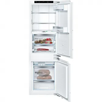 Combina frigorifica incorporabila Bosch KIF86PFE0, 223 l, Clasa E, NoFrost, FreshSense, H 177 cm