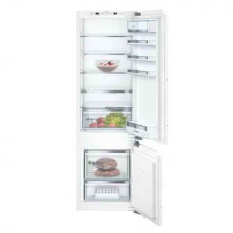 Combina frigorifica incorporabila Bosch KIS87AFE0, 272 l, Clasa E, LowFrost, FreshSense, H 177 cm
