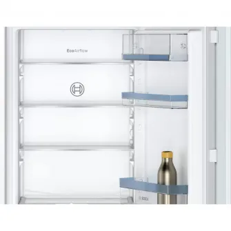 Combina frigorifica incorporabila Bosch KIV86VFE1, 267 l, LowFrost, FreshSense, Clasa E, H 177.2 cm, Argintiu