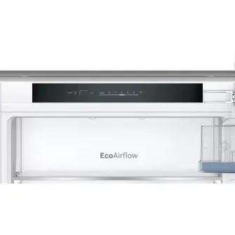 Combina frigorifica incorporabila Bosch KIV86VFE1, 267 l, LowFrost, FreshSense, Clasa E, H 177.2 cm, Argintiu
