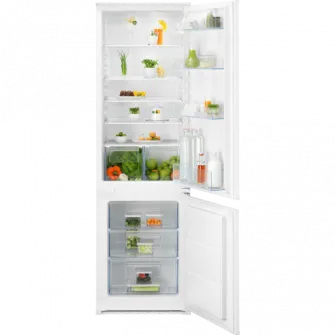 Combina frigorifica incorporabila Electrolux LNS5LE18S, 271 l, Usa reversibila, Control electronic, Ventilator, Clasa E, H 178 cm