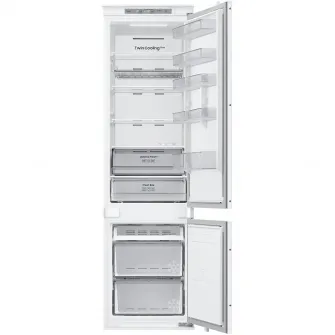 Combina frigorifica incorporabila Samsung BRB70F30AES0EO, 298 l, No Frost, Twin Cooling, Smart Things AI Energy, Cool Select+, Optimal Fresh+, Space Max, Clasa E, 193.5 cm