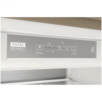 Combina frigorifica incorporabila Whirlpool WHSP70T122, 394 l, Total NoFrost, Tehnologia Al 6-lea Simt, Clasa D, H 193.5 cm