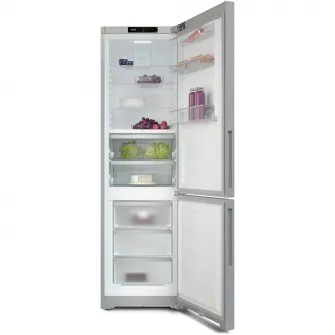 Combina frigorifica KFN 4397 CD, 361 l, NoFrost, PerfectFresh Pro, DynaCool, Miele@home, Clasa C, H 201.5 cm, Inox
