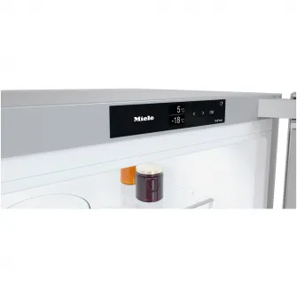 Combina frigorifica KFN 4397 CD, 361 l, NoFrost, PerfectFresh Pro, DynaCool, Miele@home, Clasa C, H 201.5 cm, Inox