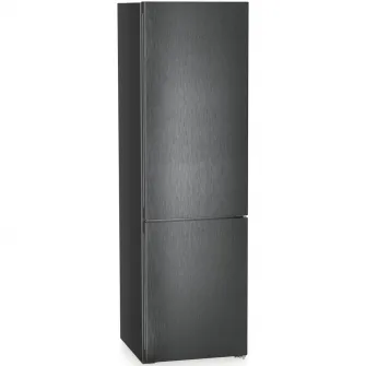 Combina frigorifica Liebherr CBNbda 572i, 360 l, No Frost, BioFresh, DuoCooling, Interior Fit, Clasa A, H 201.5 cm, Antracit