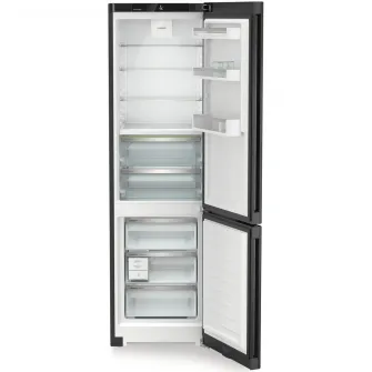 Combina frigorifica Liebherr CBNbda 572i, 360 l, No Frost, BioFresh, DuoCooling, Interior Fit, Clasa A, H 201.5 cm, Antracit