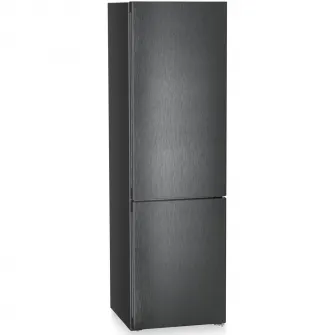 Combina frigorifica Liebherr CNbda 5723, 371 l, EasyFresh, DuoCooling, Interior Fit, NoFrost, Clasa A, H 201.5 cm, Inox