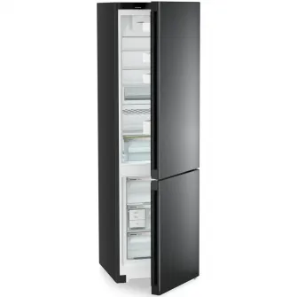 Combina frigorifica Liebherr CNbda 5723, 371 l, EasyFresh, DuoCooling, Interior Fit, NoFrost, Clasa A, H 201.5 cm, Inox
