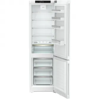 Combina frigorifica Liebherr CNd 5703, 371 l, No Frost, EasyFresh, DuoCooling, Interior Fit, Clasa D, H 201.5 cm, Alb
