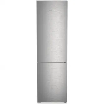 Combina frigorifica Liebherr CNsda 5723, 371 l, No Frost, EasyFresh, DuoCooling, Interior Fit, Clasa A, H 201.5 cm, Inox