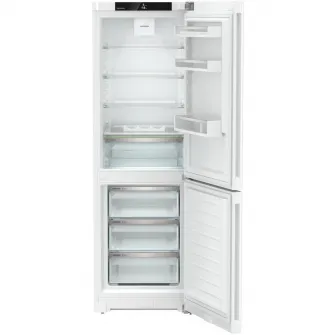 Combina frigorifica LiebherrCNd 5203, 330 l, No Frost, EasyFresh, DuoCooling, Interior Fit, Clasa D, H 185.5 cm, Alb