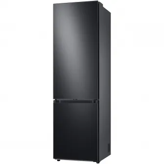 Combina frigorifica Samsung RB38C7B6AB1/EF, Bespoke, 387 l, Clasa A, Total No Frost, TwinMetal Cooling, Compresor Digital Inverter, WiFi, AI Energy, H 203 cm, Dark Inox