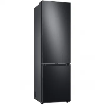 Combina frigorifica Samsung RB38C7B6AB1/EF, Bespoke, 387 l, Clasa A, Total No Frost, TwinMetal Cooling, Compresor Digital Inverter, WiFi, AI Energy, H 203 cm, Dark Inox
