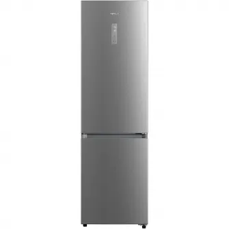 Combina frigorifica Tesla RC3800FMX, 378 l, Clasa E, Total No Frost, Display LED, H 201 cm, Inox