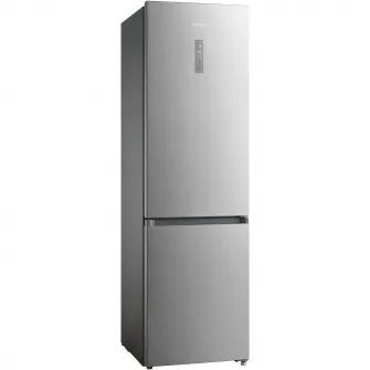 Combina frigorifica Tesla RC3800FMX, 378 l, Clasa E, Total No Frost, Display LED, H 201 cm, Inox