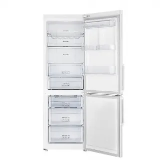 Combina frigorificf Samsung RB33J3515WW/EF, 339 l, No Frost, Clasa E, All-Around Cooling, H 185 cm, Alb