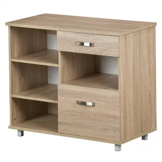 Comoda Kring Functional, lemn, Bej