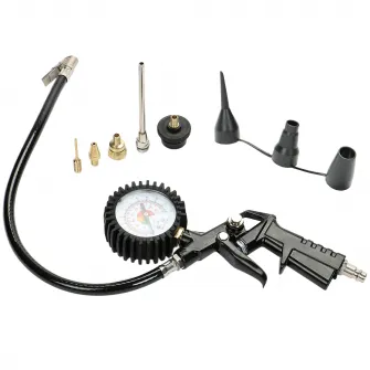 Compresor aer fara ulei Steinhaus Start, cu piston 1100W, 8bar, 180l/min, 9 accesorii