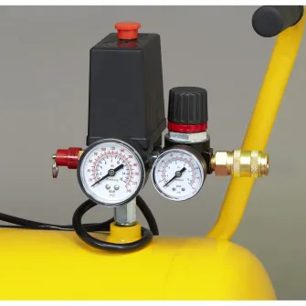Compresor aer profesional Stanley D211, 2 CP, 24 l capacitate rezervor, 8 bar presiune lucru, 222 l/min debit aer